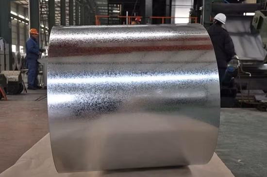 Gi Gl SGCC SPCC CRC G550 Z275 Z100 Z60 laminados a frio mergulhados a quente 1000mm 1200mm 1219mm 1250mm 0,12